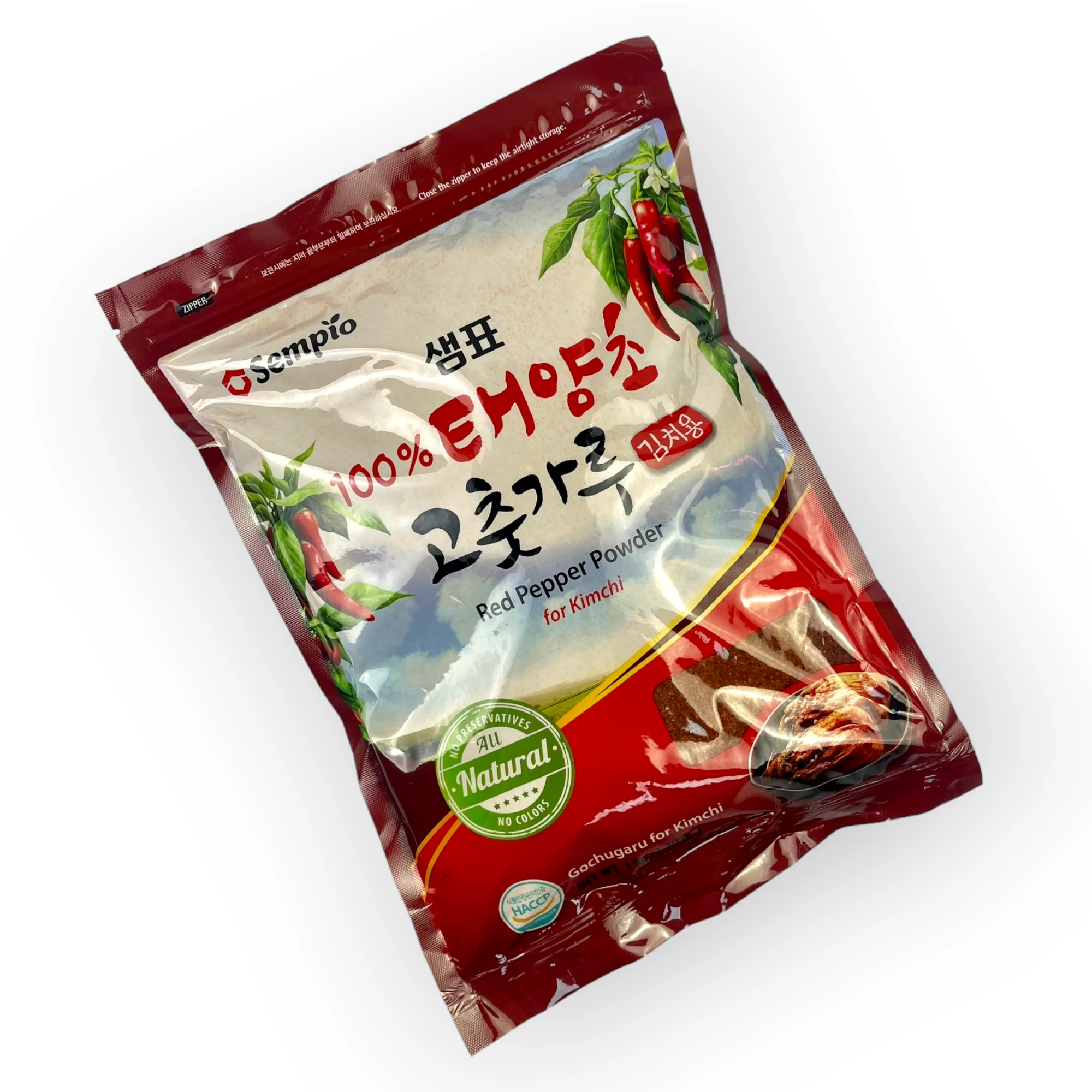 Koreańska papryka gochugaru do kimchi 1 kg | Sempio
