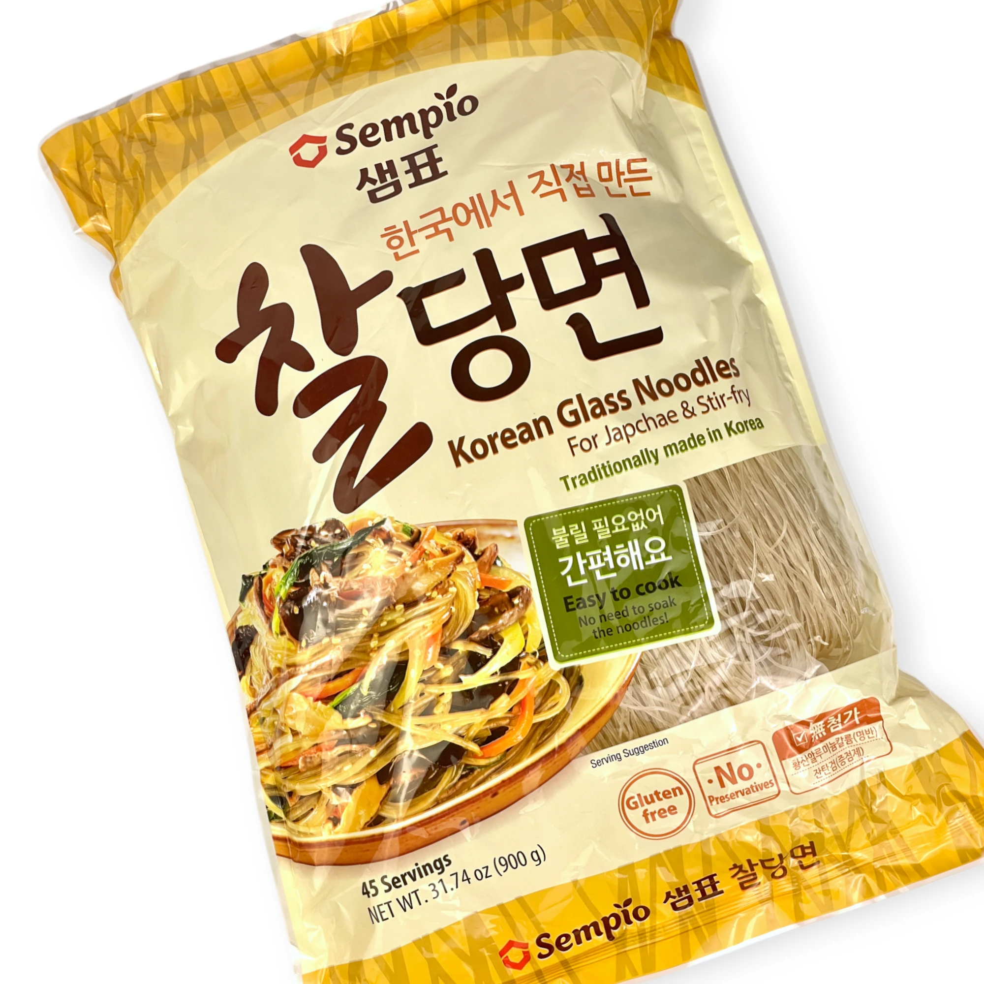 Dangmyeon Easy to Cook - makaron vermicelli z batatów 900 g | Sempio