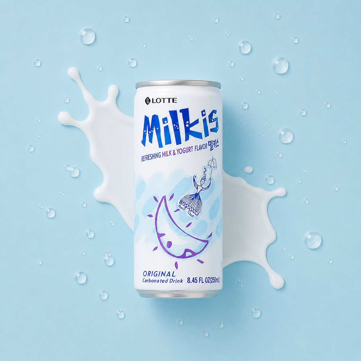 Milkis Original - mleczna soda o smaku jogurtowym 250 ml | Lotte