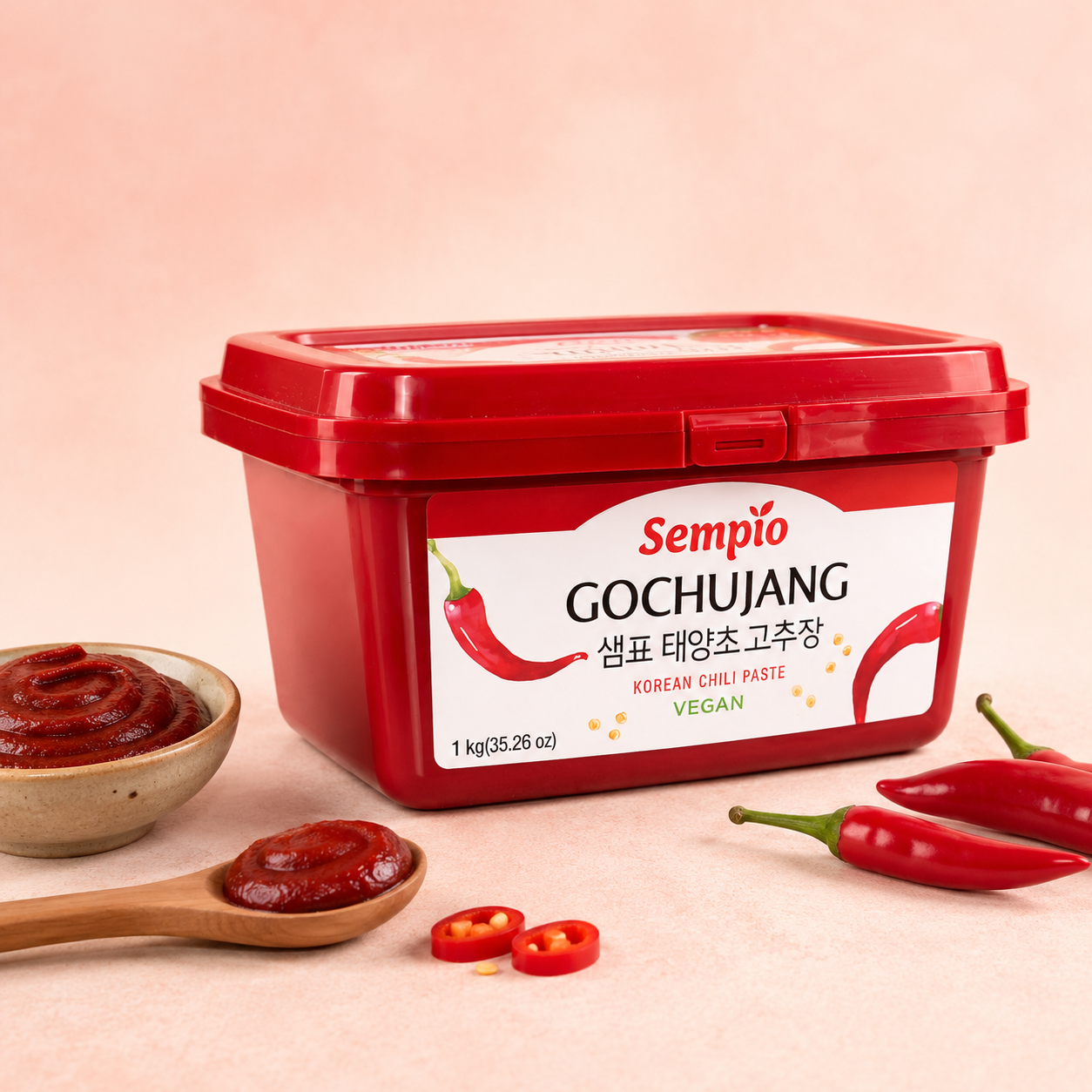Gochujang - pasta z papryki gochugaru 1 kg | Sempio