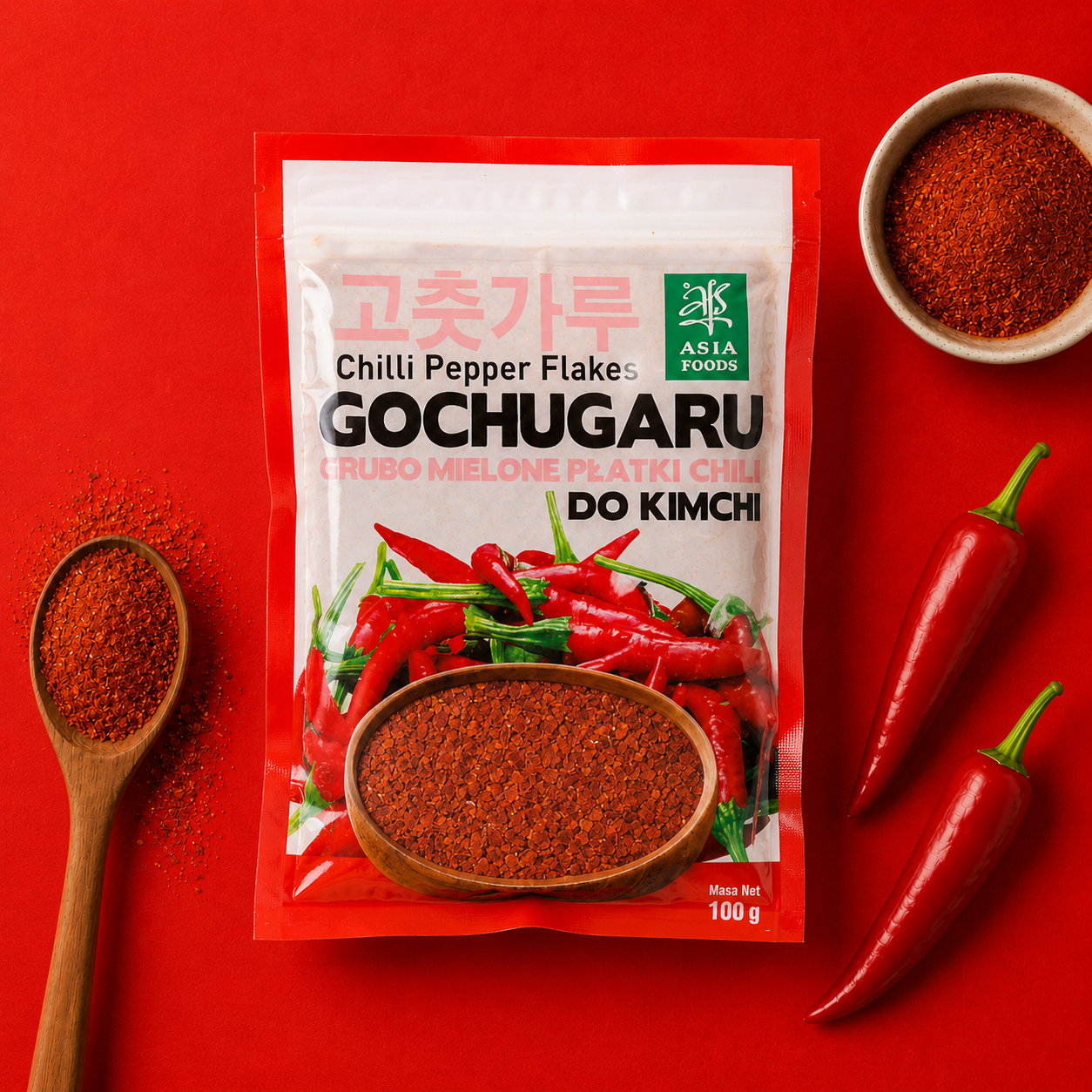 Papryka gochugaru do kimchi 200g | Asia Foods